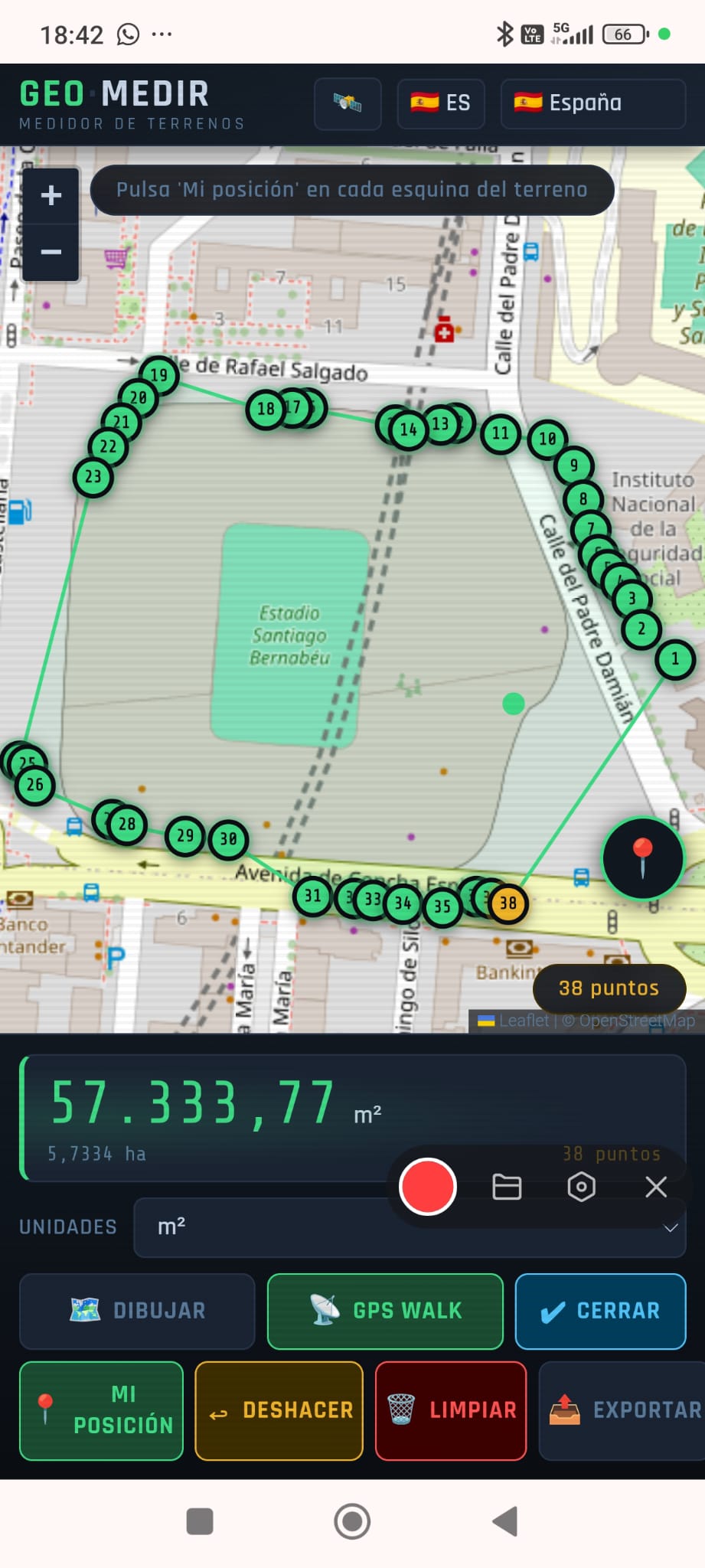 GeoMedir GPS Walk