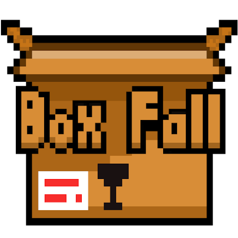 Logo del videojuego BOXFALL